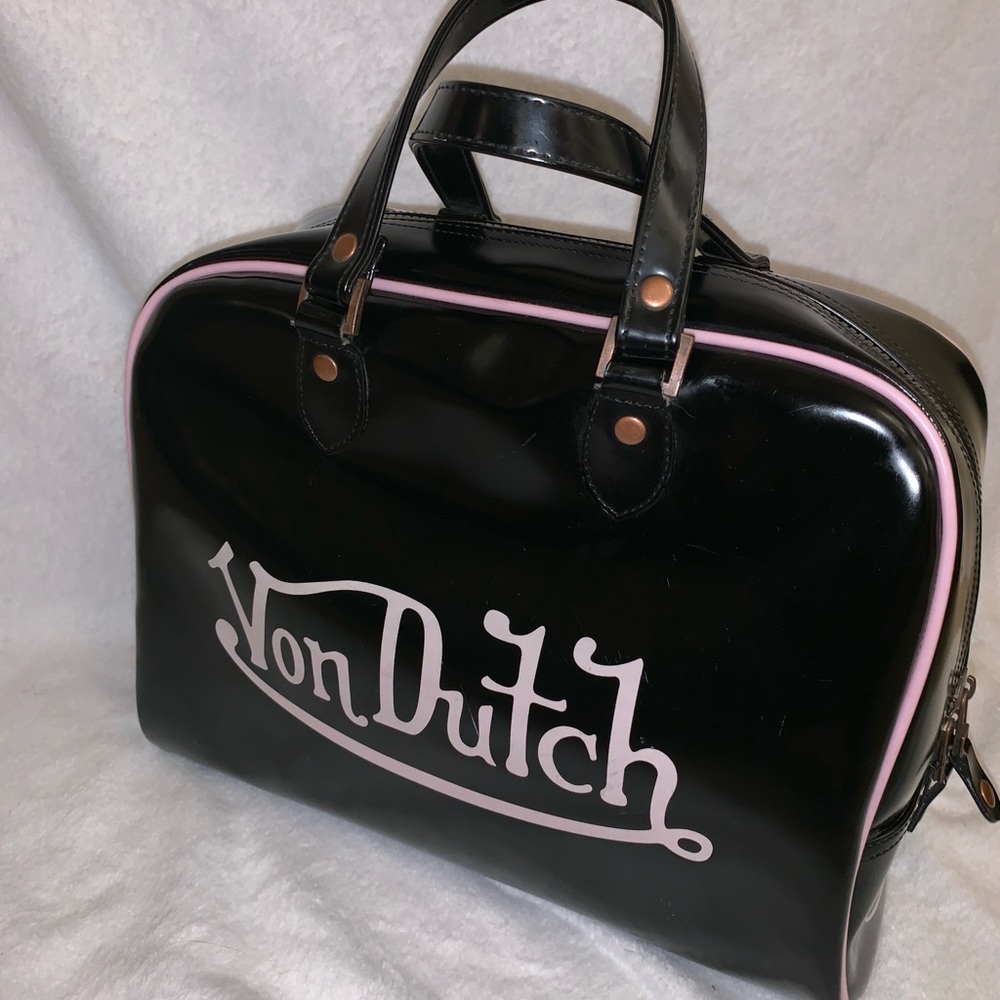 Vintage Von Dutch bowler bag